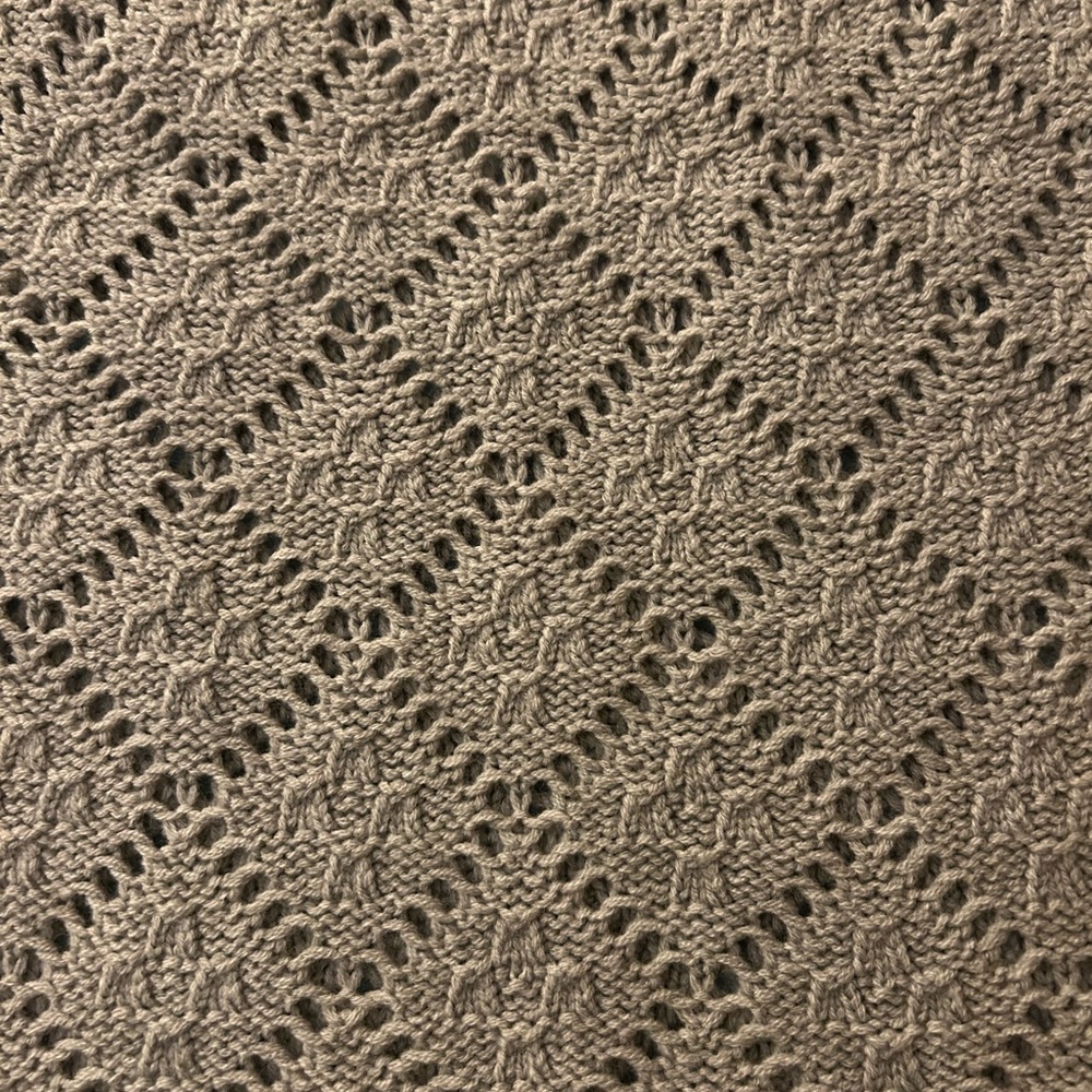 Express Taupe Knit Tank Top Sweater Vest - Picture 4 of 4